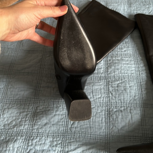 Rag & Bone. Elegant, knee high boots with pointed toe and stable heel. - Picture 4 of 8